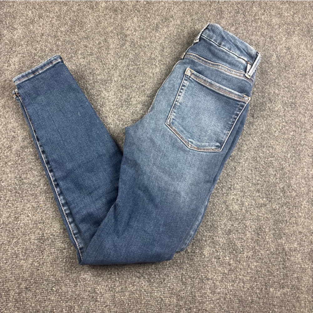 GOOD AMERICAN Women’s Denim Skinny Jeans Jeggings size: Small - Picture 1 of 8